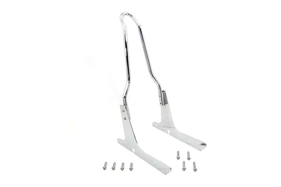 HARLEY 16 inch Sissy Bar Kit Chrome fits 2004-UP XL,