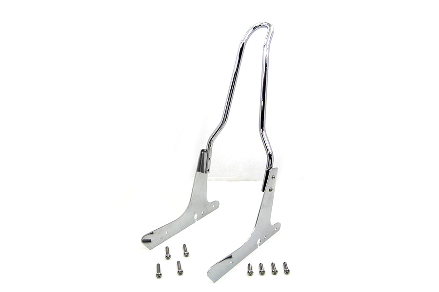 HARLEY 16 inch Sissy Bar Kit Chrome fits 2004-UP XL,