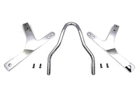 HARLEY 10 inch Sissy Bar Kit Chrome fits 1996-2005 FXD,  1996-2005 FXDL,  1996-2000 FXDSCONV,  1999-1999 FXDX,  2002-2005 FXDX,  2001-2005 FXDXT,