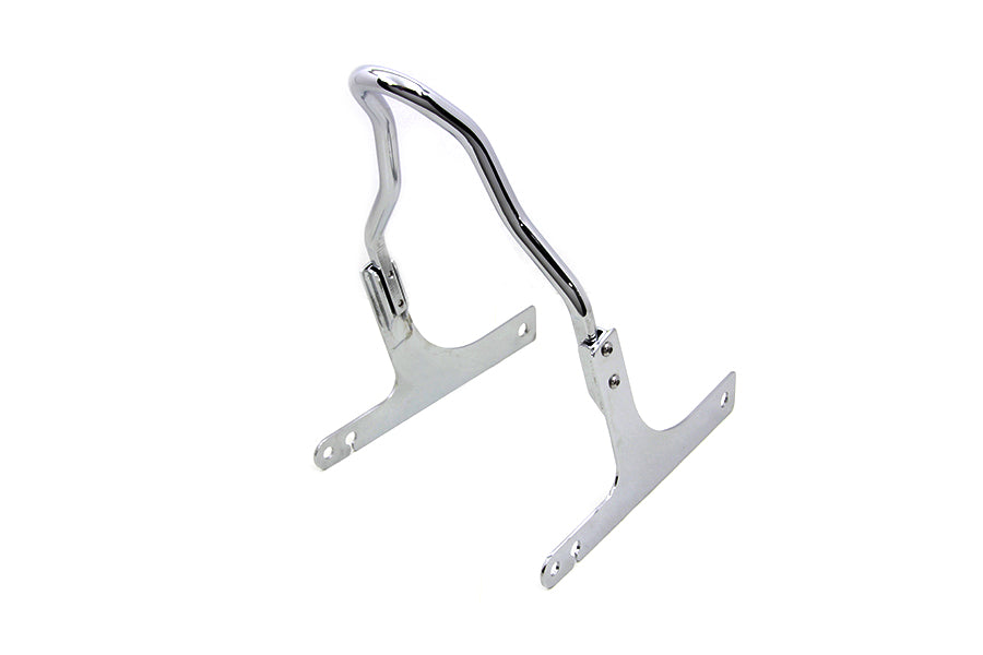 HARLEY 10 inch Sissy Bar Kit Chrome fits 1996-2005 FXD,  1996-2005 FXDL,  1996-2000 FXDSCONV,  1999-1999 FXDX,  2002-2005 FXDX,  2001-2005 FXDXT,