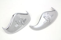 HARLEY Chrome Fender Tip Set fits 1936-1948 G,  1936-1948 W,  1936-1948 EL,  1941-1948 FL,