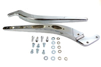 HARLEY Fenderstreben-Set gebogen Chrom Passend 0-  Custom, verwendbar für 8 bis 12 Zoll breite Fender