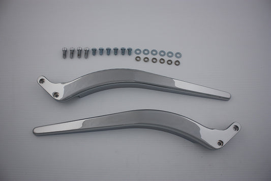 HARLEY Curved Fender Strut Set Chrome fits 0-  Custom,