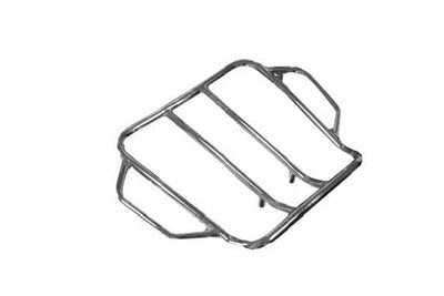HARLEY Contoured Touring Luggage Rack Fits 1979-UP FLT, with king, chopped, and razor luggage system