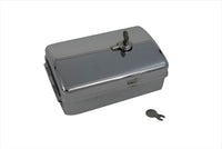 HARLEY Rectangular Chrome Tool Box fits 1936-1939 EL,   1938-1939 UL,