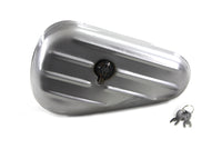 HARLEY Oval Right Side Raw Tool Box fits 1940-1957 FL,   1940-1948 UL,