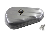 HARLEY Oval Right Side Raw Tool Box fits 1940-1957 FL,   1940-1948 UL,