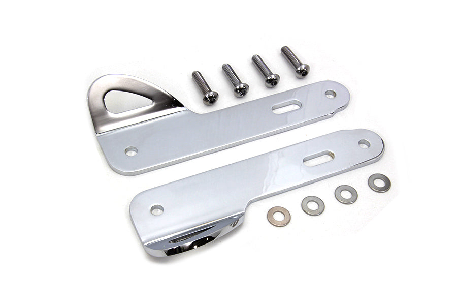 HARLEY Chrome Zurrgurt-Halterungskit Passend für 2014-UP FLHT,   2014-UP FLHTCU,   2014-UP FLHTK,   2014-UP F