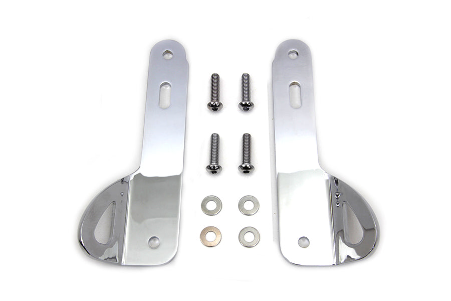 HARLEY Chrome Zurrgurt-Halterungskit Passend für 2014-UP FLHT,   2014-UP FLHTCU,   2014-UP FLHTK,   2014-UP F