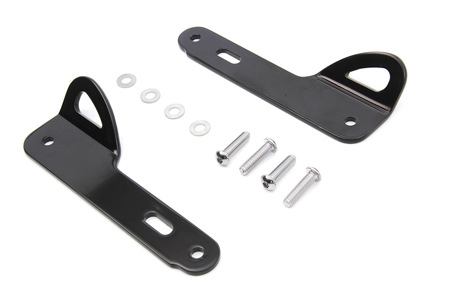 HARLEY Black Zurrgurt-Halterungskit Passend für 2014-UP FLHT, 2014-UP FLHTCU, 2014-UP FLHTK, 2014-UP FL