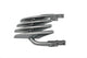 HARLEY Wyatt Gatling Chrome Luggage Rack fits 2006-2008 FLHX,  1999-2005 FLHT,  1999-2008 FLHR,