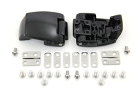 HARLEY Black Tour-Pak Gepäckscharnier-Kit passend für 1988–2013 FLT,