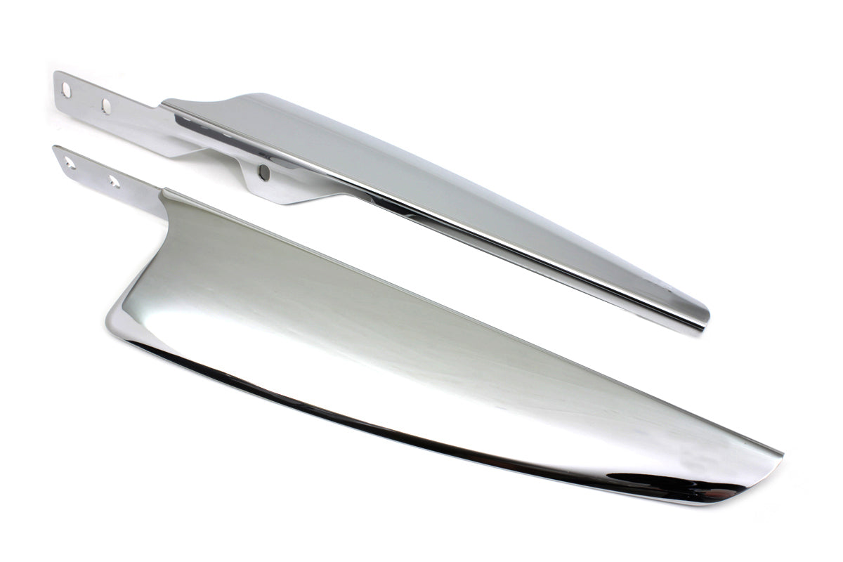 HARLEY Chrom-Windabweiser-Set passend für FLST-Modelle von 1986–2017,