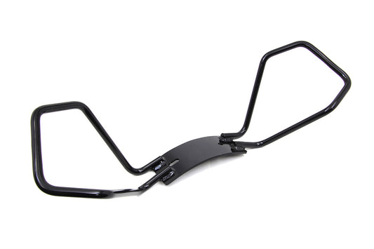 HARLEY Black Passenger Seat Handrail Fits 2014-UP FLT,
