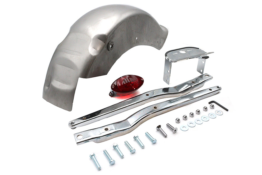 HARLEY Rear Fender Kit Bobbed with Cateye Tail Lamp Fits 0-  Custom, application