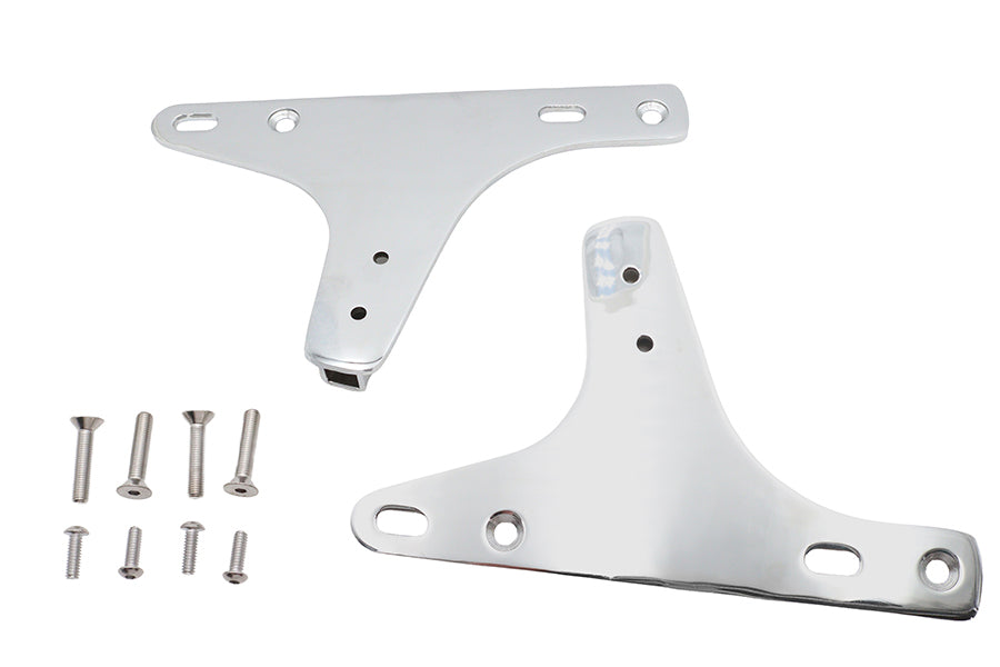HARLEY Sissy Bar Seitenplatten Passend für 1958-1984 FL,