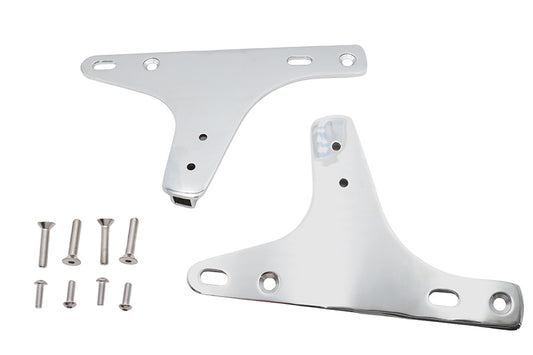 HARLEY Sissy Bar Side Plates Fits 1958-1984 FL,