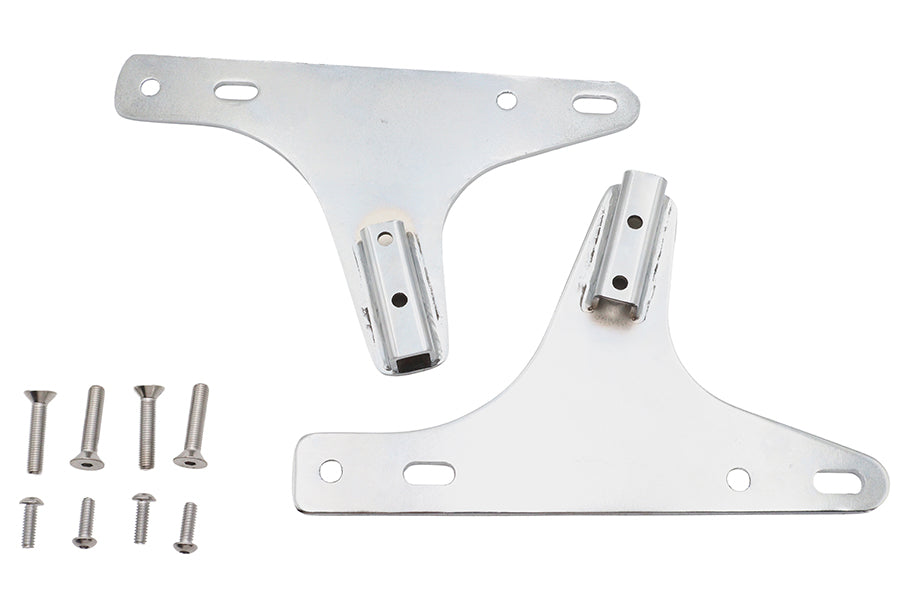 HARLEY Sissy Bar Seitenplatten Passend für 1958-1984 FL,
