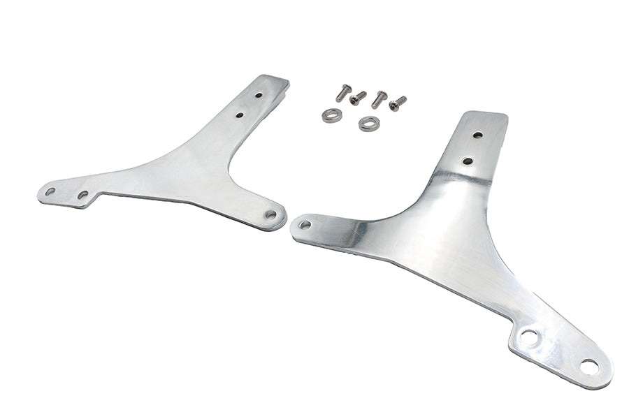 HARLEY Sissy Bar Side Plates Fits 1982-1994 FXR,