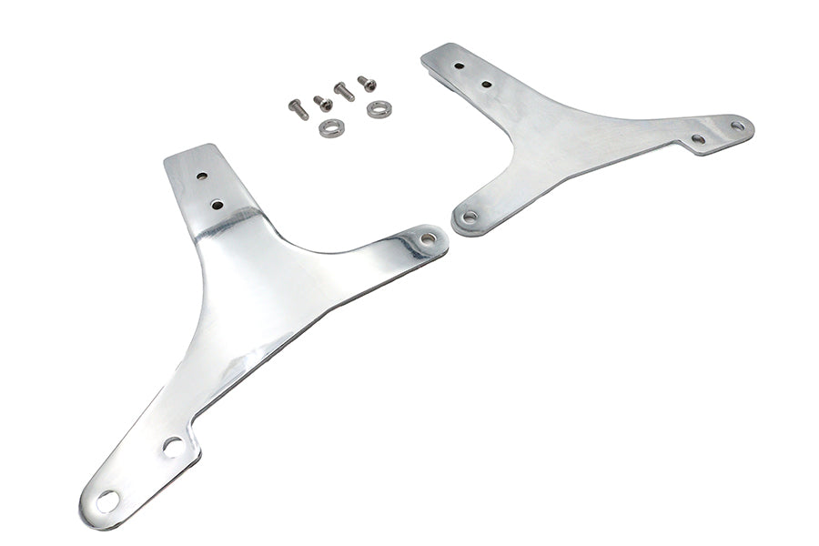 HARLEY Sissy Bar Side Plates Fits 1982-1994 FXR,