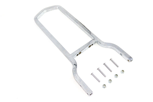 HARLEY 16 inch Tall Chrome Sissy Bar Back Fits 2004-2022 XL, with rigid sideplates 2002-2005 FXD, eq