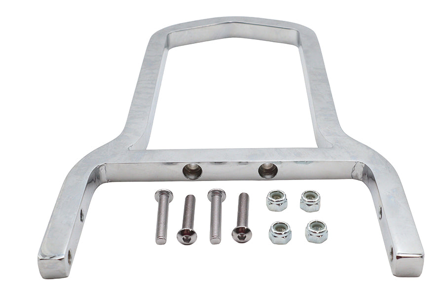 HARLEY 11 Zoll Hohe Mini Sissy Bar Rückenlehne Passend für 2004-2022 XL, mit starren Seitenplatten 2002-2005 FXD, mit