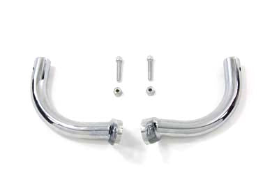 HARLEY Chrome Satteltaschen-Schutzbügel-Eliminator-Halterungen Passend für 1997-2008 FLT,