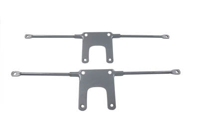 HARLEY Chrom Kotflügelhalterungs-Set vorne Passend für 1974-1984 FX,   1974-1989 XL,   1982-1994 FXR,   198