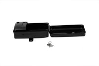HARLEY Rectangular Black Tool Box fits 1936-1939 EL,   1938-1939 UL,