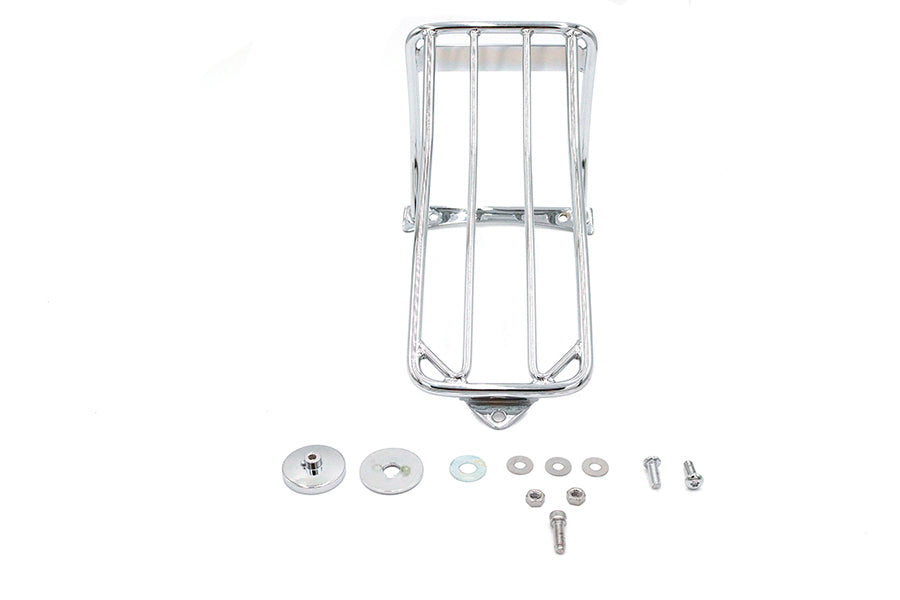 HARLEY Wyatt Gatling Chrom Gepäckträger passend für 2000-2005 FXST,