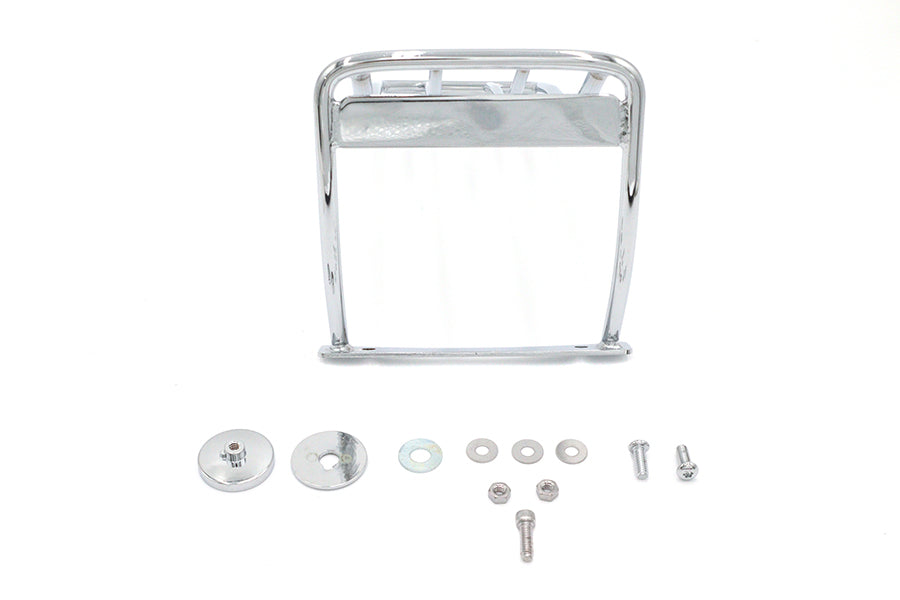 HARLEY Wyatt Gatling Chrom Gepäckträger passend für 2000-2005 FXST,