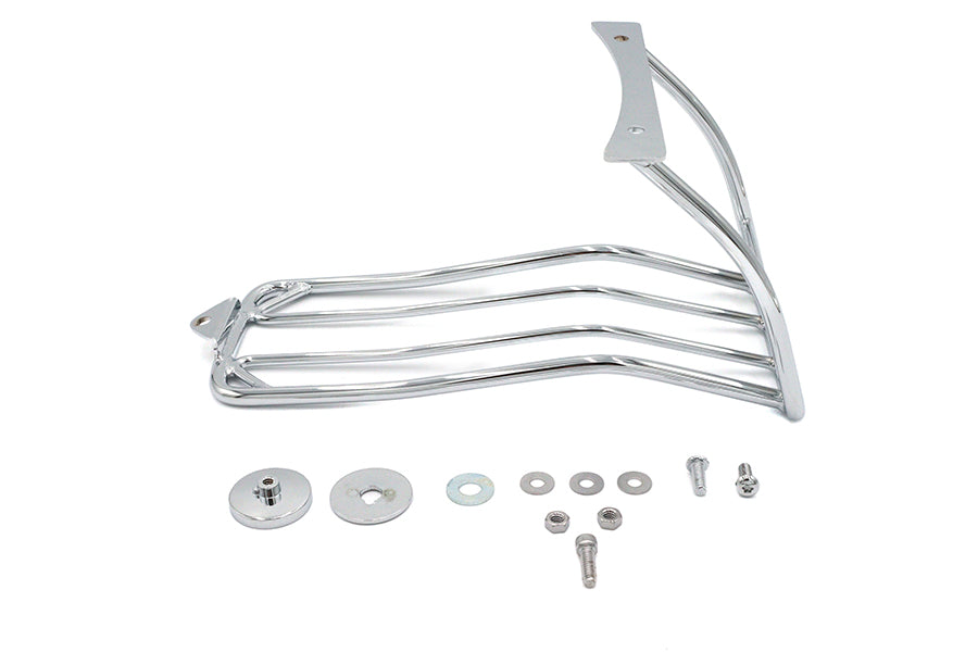 HARLEY Wyatt Gatling Chrom Gepäckträger passend für 2000-2005 FXST,
