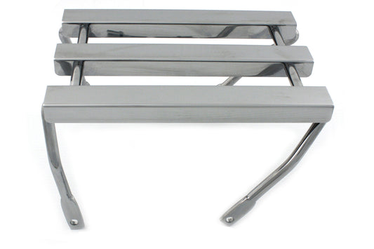 HARLEY 3 Channel Luggage Rack Chrome Fits 1958-1982 FL,   1997-2008 FLH,