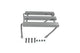 HARLEY Wyatt Gatling Chrome Three Channel Luggage Rack fits 1984-2006 FXST,  1986-2006 FLST,