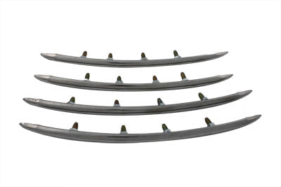 HARLEY Rear Fender Top Stainless Steel Trim Set fits 1949-1957 FL,