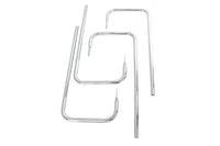 HARLEY Chrom-Satteltaschenschienen-Set passend für 1993–2008 FLT, 1993–2008 FLH,