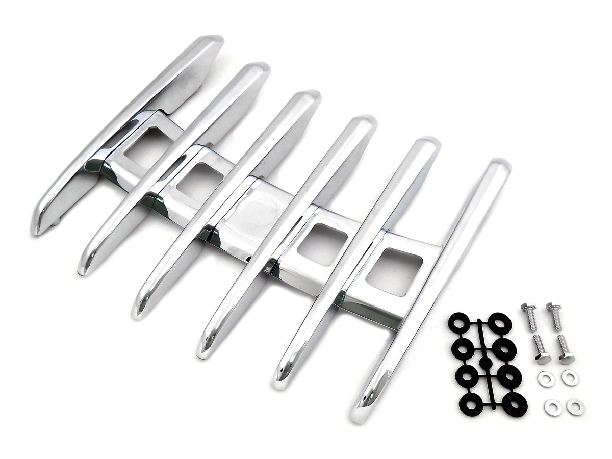 HARLEY Chrome Stealth Luggage Rack Fits 2008-UP FLHR,   0-  All, King, Chopped, and Razor Tour-Pak l