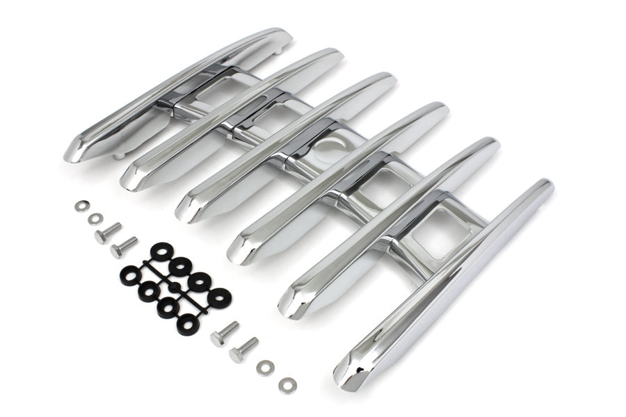 HARLEY Chrome Stealth Luggage Rack Fits 2008-UP FLHR,   0-  All, King, Chopped, and Razor Tour-Pak l