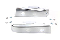 HARLEY Chrome Slotted Saddlebag Filler Strip Kit Fits 2014-UP FLT,