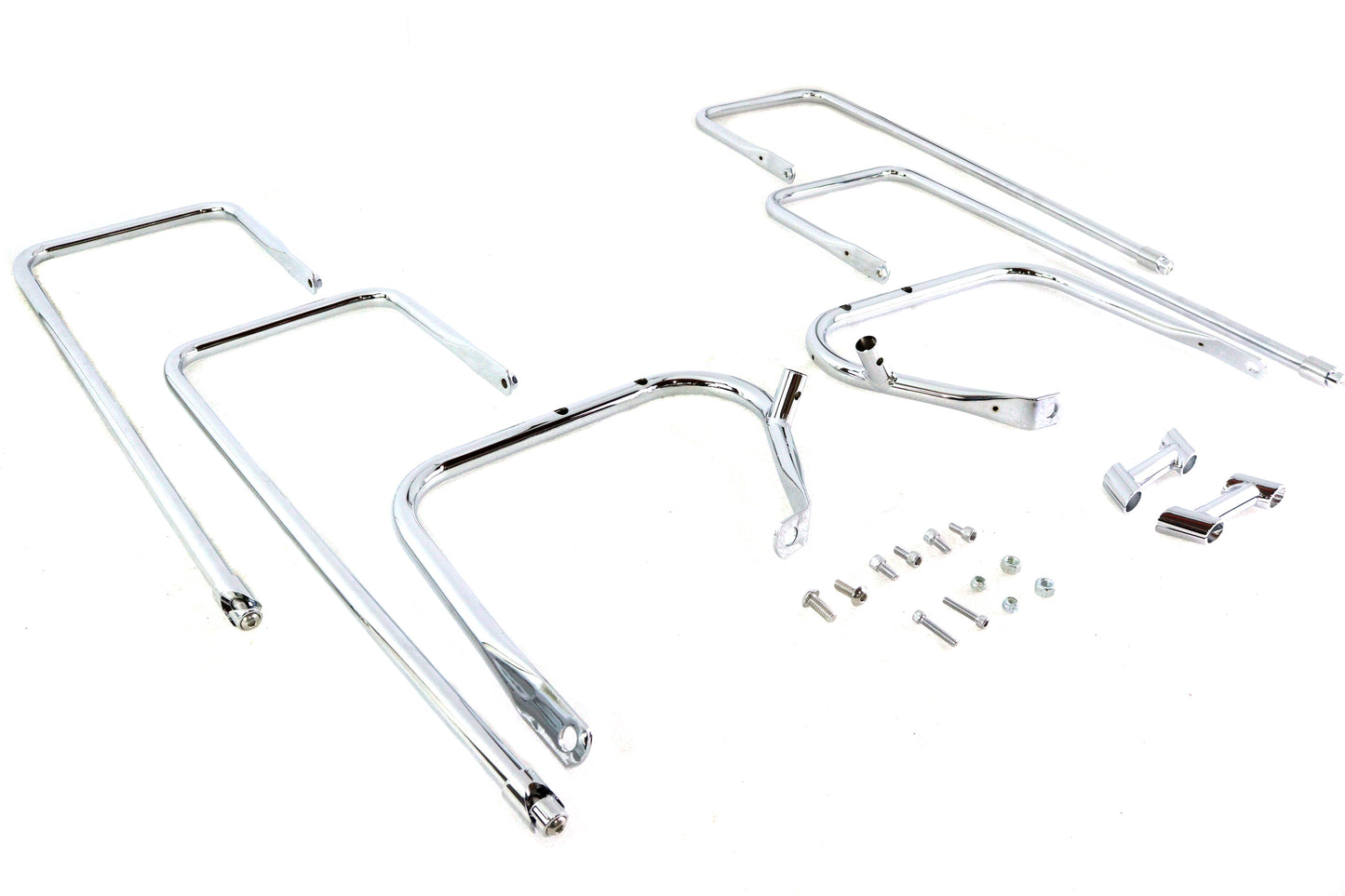 HARLEY Saddlebag Guard Kit Chrome fits 2009-2013 FLT,