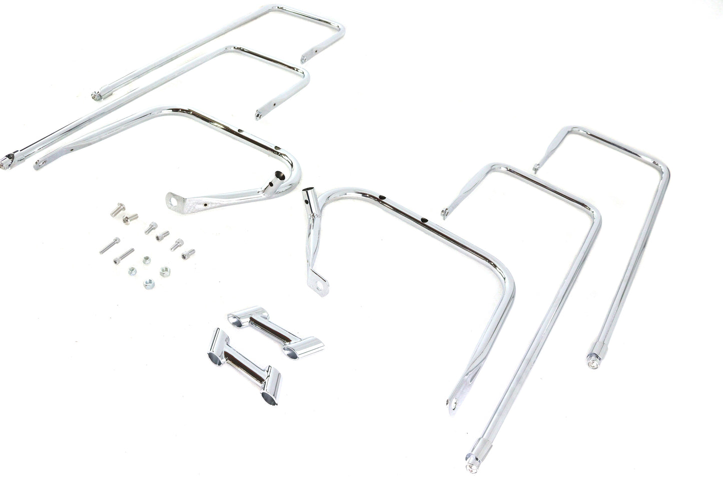 HARLEY Saddlebag Guard Kit Chrome fits 2009-2013 FLT,
