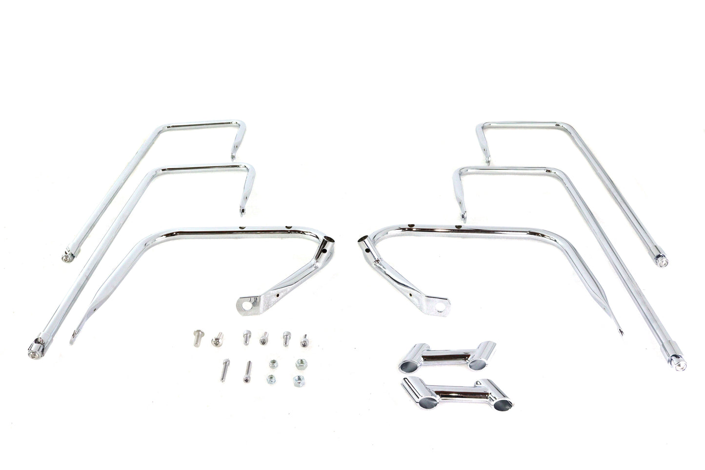 HARLEY Saddlebag Guard Kit Chrome fits 2009-2013 FLT,