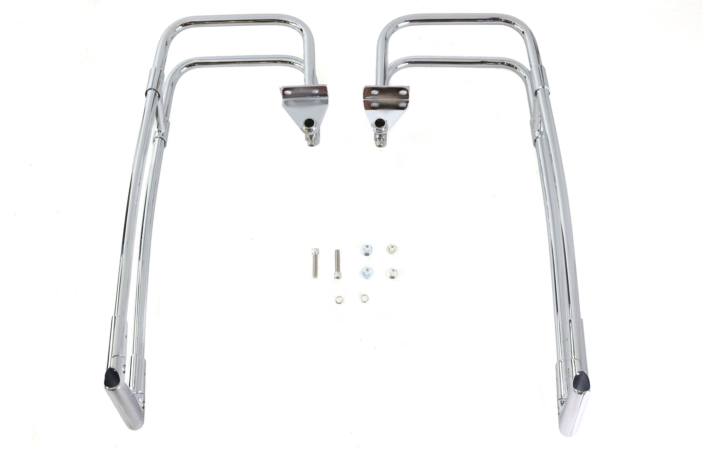 HARLEY Saddlebag Guard Kit Chrome fits 2014-UP FLT,