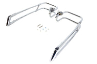 HARLEY Saddlebag Guard Kit Chrome fits 2014-UP FLT,