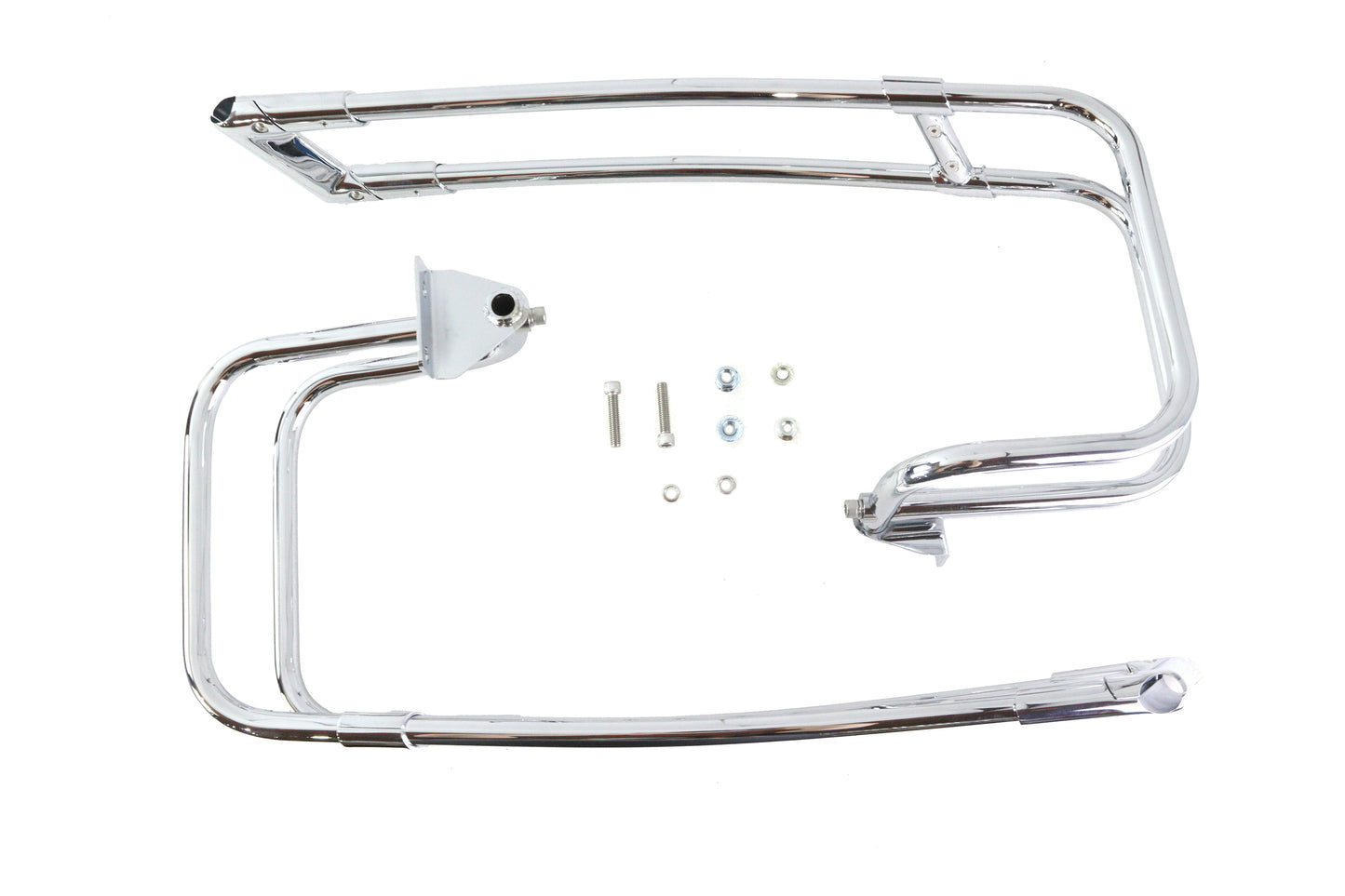 HARLEY Saddlebag Guard Kit Chrome fits 2014-UP FLT,