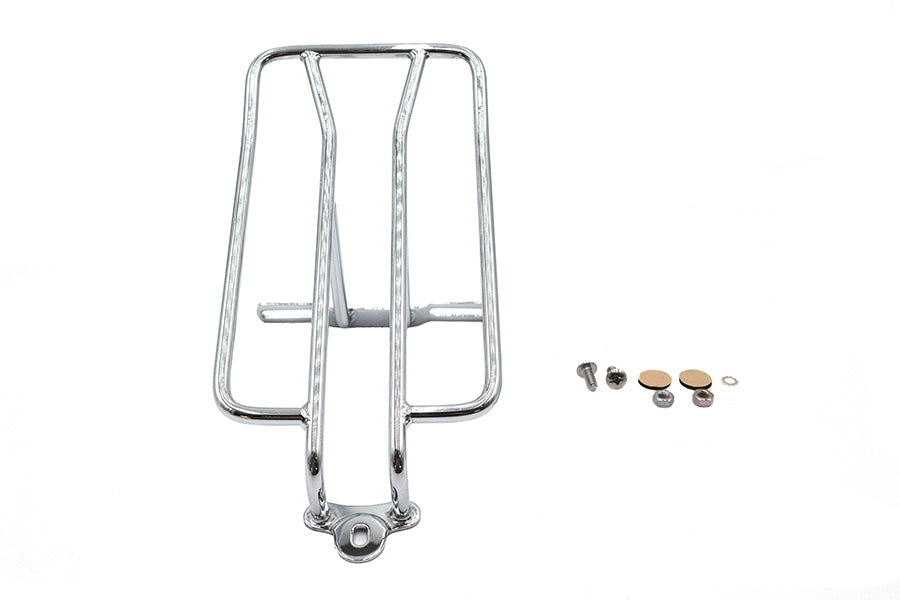 HARLEY Wyatt Gatling Chrome Luggage Rack Fits 2006-2010 FLSTC,