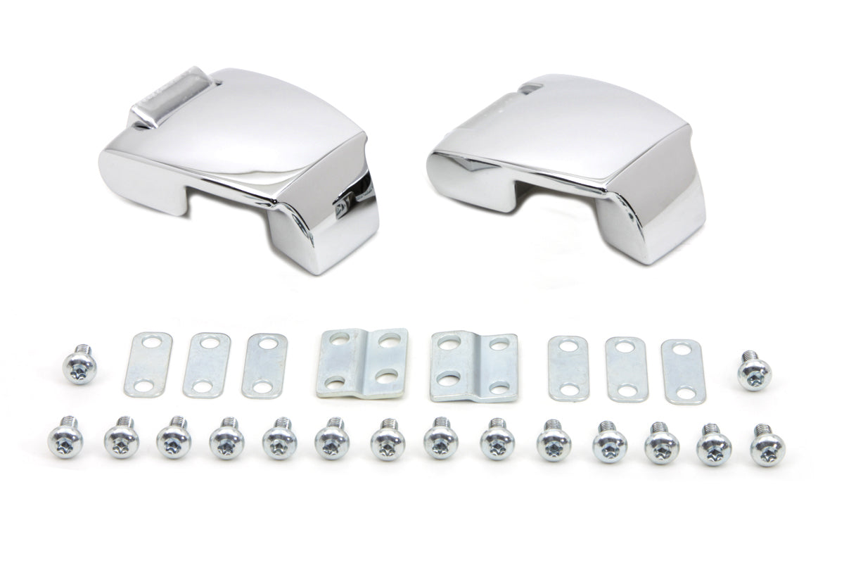 HARLEY Chrome Tour-Pak Luggage Hinge Kit Fits 1988-2013 FLT,