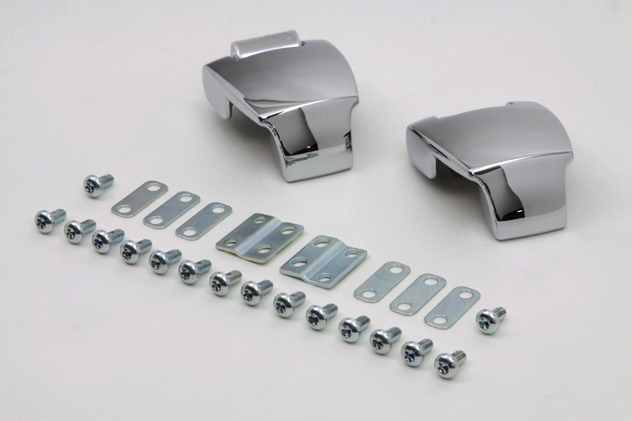 HARLEY Chrome Tour-Pak Luggage Hinge Kit Fits 1988-2013 FLT,