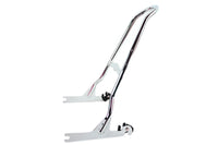 HARLEY One Piece Sissy Bar Chrome fits 2006-2017 FXST,  2006-2017 FXSTB,  2006-2017 FXSTC,  2006-2017 FXSTS,  2007-2017 FLSTF,  2007-2017 FLSTFB,  2007-2017 FLSTSB,  2007-2017 FLSTSE/2/3,