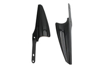 HARLEY Black Fork Mount Wind Deflector Set Fits 2006-2013 FLHT,   2006-2023 FLHX,   2006-UP FLHR,